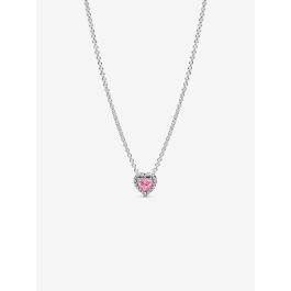 Colgante Mujer Pandora 398425C02-45 Plateado Rosa Colgante Mujer Pandora 398425C02-45 Plateado Rosa