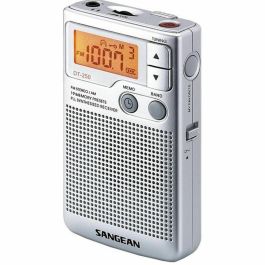 Radio Sangean DT250S Plateado