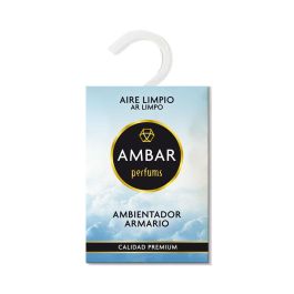 Ambar Ambientador Armario Aire Limpio | Perfume Premium Sin Alcohol, Duración +45 Días, Notas Frescas y Florales con Fondo de Sándalo y Ámbar Precio: 1.49999949. SKU: B15BJPQTYZ
