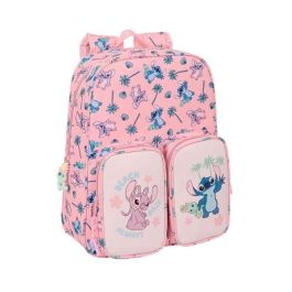 Safta Mochila Infantil Adaptable a Carro con Bolsillos, Diseño Stitch "Beach", 26x34x11cm, Edad Recomendada 3+ Años Precio: 22.49999961. SKU: B195AKGBDM