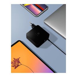 ICY BOX IB-PS101-PD Fuente de Alimentación Universal para Portátil USB-C 90W, 1.8m