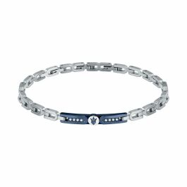 Pulsera Hombre Maserati Acero Inoxidable 21,5 cm Plateado