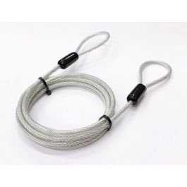 MicroConnect 2 Loop Locking Wire ø4.5mm, 2 meter, Black MicroConnect 2 Loop Locking Wire ø4.5mm, 2 meter, Black