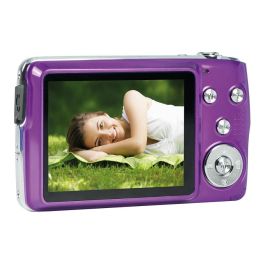 AgfaPhoto Cámara DC8200 Compacta 18MP 8x Zoom Óptico Full HD Púrpura