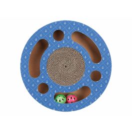 Rascador para Gatos Trixie Azul Cartón Plástico Ø 33 cm