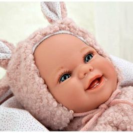 Muñeca elegance babyto rosa con manta (muñeca de peso) 35 cm cuerpo blando Muñeca elegance babyto rosa con manta (muñeca de peso) 35 cm cuerpo blando