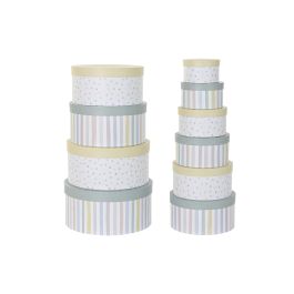 Caja Kids DKD Home Decor Azul Celeste Blanco 37.5 x 18 x 37.5 cm Set de 10 Precio: 33.68999975. SKU: S3027965