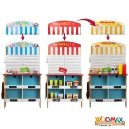 Cocina heladería de madera woomax 60x40x109 cm Cocina heladería de madera woomax 60x40x109 cm
