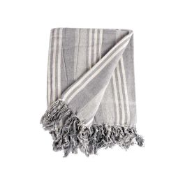 Multiusos Rayas Gris Claro 235X205Cm Giftdecor (8 Unidades) Multiusos Rayas Gris Claro 235X205Cm Giftdecor (8 Unidades)