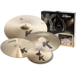 Zildjian Juego de Platos K Paper Thin Set (HH 14" K Light, Crash 16", Crash 18", Ride 20") Ultraligeros Sonido Oscuro Precio: 1342.68999997. SKU: B1287858JE