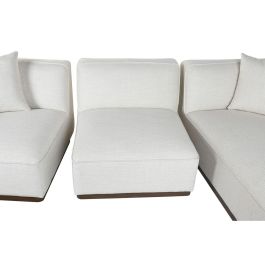 Sofa Scandi DKD Home Decor Crema 171 x 72 x 279 cm Sofa Scandi DKD Home Decor Crema 171 x 72 x 279 cm