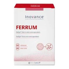 INOVANCE Ferrum Hierro 60 Capellas. Suplemento para la formación de glóbulos rojos y hemoglobina Precio: 24.4999997. SKU: B193CFFKVQ
