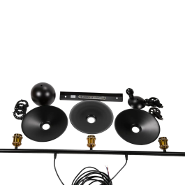 Burnaby Lámpara Colgante Metal Diseño Industrial SKD-P80008 Elegante Única para Hogar y Negocios