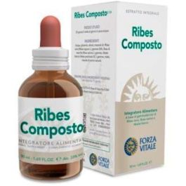 FORZA VITALE Ribes Composto Extracto con Grosellero Negro, Rosal Silvestre y Abeto Blanco - Suplemento 50ml Precio: 23.4999996. SKU: B1HD7DMS76