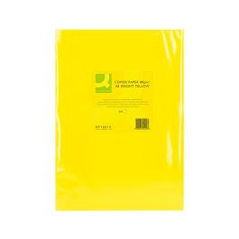 Papel Color Q-Connect Din A3 80 gr Amarillo Intenso Paquete De 500 Hojas