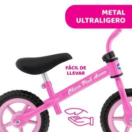 Bicicleta sin pedales bullet rosa ¡perfecta para adquirir el equilibrio! 10 pulgadas 46x56x68 cm