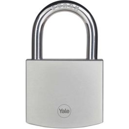 Yale Y120DB/60/135/1 Candado de Latón Exterior Cromado 60 mm Anti-óxido Alta Resistencia a la Intemperie