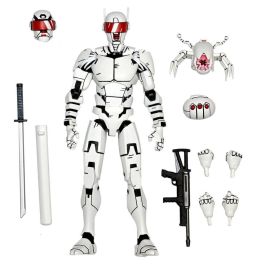 NECA Figura Ultimate Elite Synja Patrol Bot Teenage Mutant The Last Ronin Tortugas Ninja 18cm Articulada Accesorios