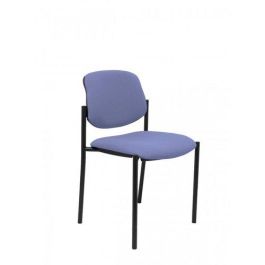 Silla Piqueras Y Crespo Villalgordo Confidente Chasis Negro Asiento Y Respaldo Tapizados Bali Azul Claro Precio: 138.69000035. SKU: S5703136