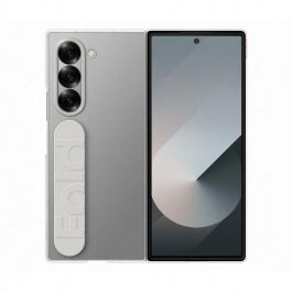 Samsung Funda Clear Grip para Galaxy Z Fold6 Transparente Delgada Antiamarilleo con Agarre Integrado para mayor productividad