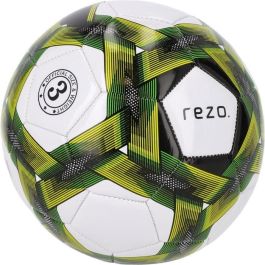 REZO AUC5715443911817 Balón de Fútbol PVC Talla 5 Amarillo Bicolor Resistente