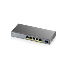 Zyxel GS1350-6HP-EU0101F Switch Gestionado L2 Gigabit Ethernet con PoE, Color Gris Precio: 155.59000017. SKU: B13ZM9TK45