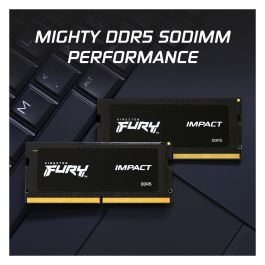 Kingston FURY Impact 32GB (2x16GB) 6400MT/s DDR5 CL38 SODIMM Kit XMP