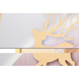 Cuadro Glam DKD Home Decor Dorado Gris 3 x 160 x 80 cm (2 Unidades)