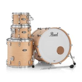Pearl Set De Cascos Master Maple 2216/1007T/1208T/1616F Optimount - Matte Natural Pearl Batería Arce