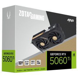 Zotac GeForce RTX 5060 Ti 16GB GDDR7 AMP HDMI 3 Ventiladores Tarjeta Gráfica