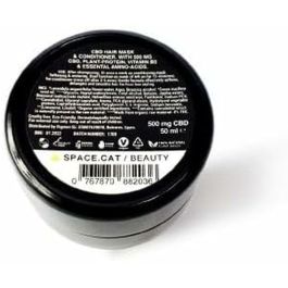 Spacecat Acondicionador para Cabello con 500 mg CBD 50 ml - Fortalece, Hidrata y Promueve Crecimiento