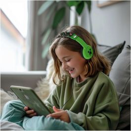 OTL TECHNOLOGIES Auriculares Inalámbricos Bluetooth Infantiles Minecraft con Cancelación de Ruido Activa