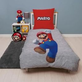 Mario Bros AABFA32031 - Juego de Cama Reversible de Microfibra Mario y Luigi - 1 Funda Nórdica 140x200 cm + 1 Funda de Almohada 63x63 cm Precio: 38.95232. SKU: B15Q7F58ZQ