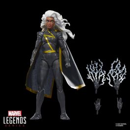 HASBRO Figura Articulada Tormenta The Uncanny X-Men Marvel Comic 15cm con 4 Accesorios y Capa de Tela