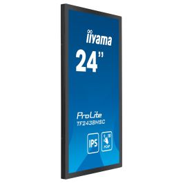 IIYAMA TF2438MSC-B1 60.5cm (23.8") 1920x1080 Full HD LED IPS 5ms 16:9 Táctil 10Ptos Capacitivo 600cd/m² 1000:1 178° Negro