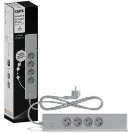 Calex CAL8712879145042 Multiplicador de Corriente con 4 Tomas y 2 Puertos USB Calex CAL8712879145042 Multiplicador de Corriente con 4 Tomas y 2 Puertos USB