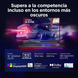 Laptop Lenovo 16" intel core ultra 9 275HX 2 TB SSD Qwerty Español