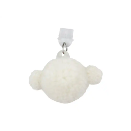 Wondee Protector de Puerto Charm Funny Tipo C Perro - Charm Decorativo y Protector Anti-Polvo para Móvil, Smartphone