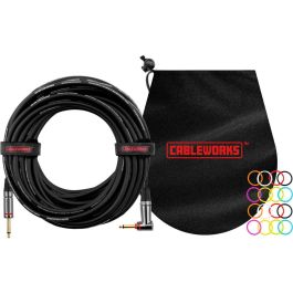 Cable De Instrumento Jack Recto/Jack Acodado (Con Silent) - 9 M