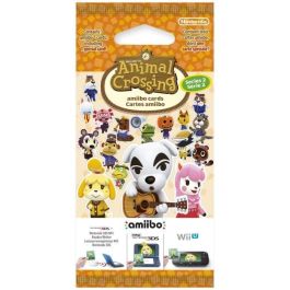 Nintendo Animal Crossing Cards Serie 2 Pack de 3 cartas coleccionables (1 especial + 2 normales) Compatible con 3DS y Wii U Amiibo