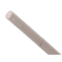 Belius Rocket B Bolígrafo Minimalista Gris Tinta Azul Caja Cilíndrica 0,8 mm Aluminio