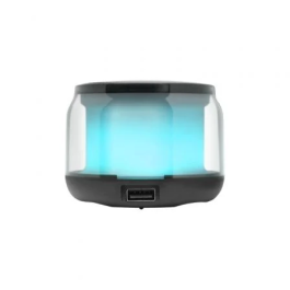 Mars Gaming Altavoces MS-AURA Bluetooth RGB 15W USB Jack Hogar Negro