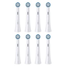 Oral-B ORA8700216778350 Recambios iO Gentle Care para Cepillos de Dientes, Pack de 8, Blanco