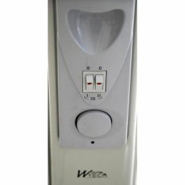 Warm Tech Radiador Eléctrico de Aceite WAR5411074178055 - 2000W, 240V, Hasta 30m3, Color Gris