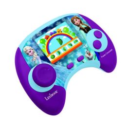 Lexibook JCG100DPi1 Consola educativa bilingüe francés/inglés con pantalla LCD de 2,8 pulgadas temática Frozen, Morada