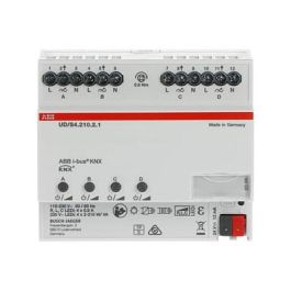ABB UD/S4.210.2.1 Dimmer LED KNX, 4 x 210 W/VA, 230 V, Blanco, para Busch-Installationsbus, Control de Energía