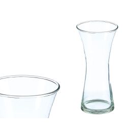 Giftdecor Jarrón de Cristal Estrecho con Boca Ancha Transparente 21 cm - Decoración para el Hogar (12 Unidades) Precio: 18.49999976. SKU: B1AF5WSXVZ