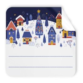 Etiquetas Regalo Adh. Rollo 250 Uds. Cuadradas 40X40 Navidad Pueblo Precio: 13.50000025. SKU: B1CKX7WZZ5