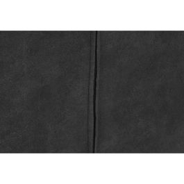 DKD Home Decor Silla Loft Microfibra y Metal, Simil Piel Marrón Oscuro y Negro, 60x60x84 cm, Altura Asiento 52 cm, Desmontable