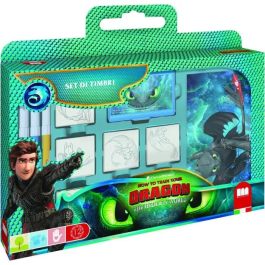 Multiprint Caja para sellos 7888 Dragón con 7 sellos de madera y látex, rotuladores Giotto y álbum para colorear Precio: 24.58999994. SKU: B1DHNR5CLL